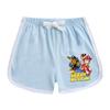 Ropa para niños del equipo Wang Wang, camiseta de manga corta de algodón, pantalones cortos, traje casual de dos piezas para niños de verano nuevos y atractivos.