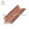 Palitos de bambu descartáveis atacado palitos duplos carbonizados 21 24cm palitos de bambu personalizados para rechaud palitos para viagem