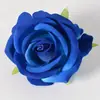 Suministro Transfronterizo de Cabezas de Flores de Rosa Artificiales para Decoraciones DIY de Coche de Boda, Decoraciones de Pared de Rosas, Flores Artificiales al Por Mayor, Boutonnières