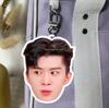 Chaveiro de dupla face Fan Xiaoxiao fundo branco pingente para mochila suporte periférico imagem estilo TikTok igual