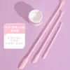 Cuchara dosificadora cosmética, espátula de silicona, emulsión acuosa, crema facial, base líquida para el cuidado de la piel, herramienta de botella mini, herramienta de cuchara pequeña
