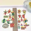 Mistura de 20 Estilos de Pingentes de Desenho Animado com Gotejamento de Óleo para Carnaval Mexicano Pimenta Maluca Acessórios para Joias de Pulseira Chaveiro DIY