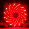 Endurance carruagem computador caso ventilador led15 lâmpada 12cm ventilador luminoso ultra-silencioso computador de mesa radiador