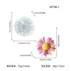 Molde de Silicone 3D Margarida Molde para Vela Aromática Flor de Camomila Molde para Decoração de Bolo Mousse