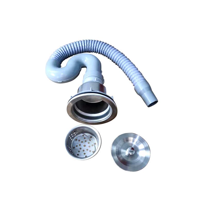 双槽单槽下水器可选-白