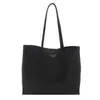 Bolsa de Grande Capacidade para Mulheres 2026 Primavera Novo Estilo Bolsa de Ombro Simples Popular Este Ano para Trabalho e Deslocamento Bolsa Tote de Cor Sólida