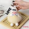 Colgante de Borla de Piel de Zorro Real Encanto para Bolso Muñeca Durmiente Accesorio de Peluche Llavero de Coche Máquina de Garra Opciones Multicolor Disponibles