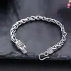 Pulsera de Dragón de Plata de Ley 925 al por mayor, grifo gruesa, moda masculina, personalidad, joyería retro antigua de plata tailandesa