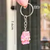 Pequeña Chica de Dibujos Animados Travesti Funda para Teléfono Móvil Colgante Llavero Corazón Femenino Colgante para Bolso Llavero Regalo Venta al por Mayor