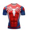 D:Camiseta de manga corta digital 3D de primera calidad T3 con diseño de araña