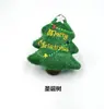 Broche de pelúcia de Natal Árvore de Natal Boneco de neve Veado broche Cachecol do Papai Noel Meias decorações acessórios