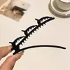 Clip suelto de color sólido clip de cabeza de princesa clip de doble capa clip lateral flequillo clip para cabello trenzado frente femenino dos lados cabello suelto artefacto cabello