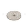 Botões Redondos de Coroa 18/23mm, Flat Metal, Costurados à Mão, Liga de Zinco, Botão de Pé Alto, Botão para Terno, Casaco