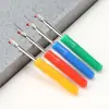 Lã Feito à Mão Tricô DIY Ferramenta de Crochê Acessórios Marcadores de Pontos Coloridos Alfinetes de Plástico Tesoura Kit de Ferramentas para Iniciantes