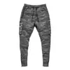 Hermanos Fitness Muscular Pantalones Deportivos de Ocio para Hombre Primavera y Otoño Correr Ejercicio Pantalones con Múltiples Bolsillos Pantalones de Chándal Comercio Exterior Venta al por Mayor Transfronteriza