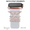 Adecuado para hebilla de Apple Watch Correa de silicona con banda de reloj incrustada de diamantes Hebilla de pasador de diseño original para iWatch