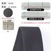 Atacado do Fabricante Acessórios de Elástico com Borda de Gancho Preto e Branco Elástico Liso Largo Plano 2,5 cm Elástico de Crochê Retardante de Chama