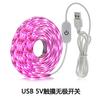Luz LED USB de espectro total para crescimento de plantas, direto da fábrica, 5V, à prova d'água, 2835, luz de preenchimento para flores e suculentas, com interruptor