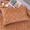 Fundas de Almohada Gruesas Acolchadas de Algodón Puro, un Par de Fundas de Almohada, una Sola Funda de Almohada