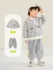 Sudadera con Cuello Polo Panda Kaka para Niños Ropa de Otoño para Niñas Tops de Otoño para Niños Ropa de Primavera y Otoño para Bebés Moderna