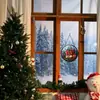 Adorno Colgante Navideño de Vidrio de una Sola Pieza Transfronterizo, Decoración de Ventana para las Cuatro Estaciones, Atrapasol para Jardín