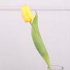 Ramo de tulipanes hidratantes al tacto para decoración de simulación de interiores al por mayor, adornos de flores artificiales de tulipán de goma suave
