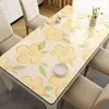 Mantel Individual de Mesa de Comedor Simple Floral Impermeable a Prueba de Aceite Resistente al Calor Lavable Mantel Nuevo Modelo 2025 Protector de Superficie de Mesa de Café