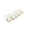 Zapatos de Tacón Versátiles de Lujo Ligero, Pendientes de Perlas Swarovski con Fuerte Brillo, Sensación Elegante y de Alta Gama, Pendientes de Botón, Ganchos para Orejas y Colgantes para Orejas Populares en Internet
