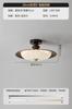 Luz de Pasillo para el Hogar de Espectro Completo Avanzada Estilo Francés Medio y Antiguo Estilo Americano Luz de Dormitorio Entrada de Pasillo Balcón Retro Superior