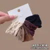 Elástico de Cabelo Liso Estilo Coreano Simples, Faixa Elástica para Cabelo Feminina Adulta, Novo Modelo 2026, Alta Elasticidade, Elástico de Cabelo Durável