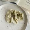 Bandas para el cabello de satén de color sólido estilo coreano para niña, banda para el cabello de intestino grueso lisa que combina con todo, cuerda para el cabello de moño, accesorios para el cabello simples de goma