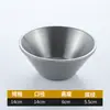 Celebridade da internet I tigela de sorvete vintage balde de aço inoxidável 304 Tigela sobremesa salada sobremesa coreana bebida gelada recipiente para sorvete
