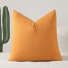 Fundas de Almohada Decorativas para el Hogar Minimalistas Nuevas Cuidadosamente Seleccionadas, Color Sólido Felpa de Terciopelo Cómodas y Refrescantes Fundas de Almohada para Sofá y Ventana de Mirador