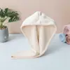Gorro de Secado Rápido de Terciopelo Coral para Mujer, Absorbente, Secado Rápido, No Pierde Cabello Fácilmente, Suave y Amigable con la Piel, Toalla de Cabello Espesa para Adultos