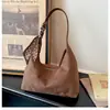 Bolso de hombro cruzado de moda estilo coreano para mujer, bolso de mano retro casual para el día a día, bolso de mano versátil de moda