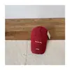 26 Primavera Novo Estilo Coreano Boné de Baseball Bordado com Letra Infantil para Meninos e Meninas, Simples e Versátil Casual Cor Sólida Boné de Bico