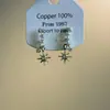 Pendientes de Papá Noel para Mujer, Atmósfera de Otoño e Invierno, Pendientes Únicos y Hermosos, Temperamento Dulce, Joyería para Orejas Versátil, Plata 925