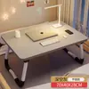 Mesa de Cama Dobrável, Mesa de Estudo, Suporte de Mesa para Laptop, Mesa Preguiçosa para Quarto com Sacada