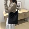 Bolso Cubo Moda Coreana Estudiante Viajero Bolso de Otoño para Mujer 2024 Nuevo Bolso Cubo Informal Bolso Cruzado para Hombro