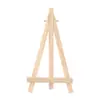 Mini caballete de escritorio pequeño de 7*12.5cm caballete triangular de madera para niños marco para pintura al óleo digital soporte de exhibición especial