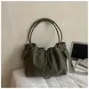 Bolso Cubo Retro Nuevo 2025 para Commuter para Mujer, Estilo Otoño e Invierno, Gamuza, Moderno, Sencillo, Gran Capacidad, Bolso Cruzado Madre-Hija