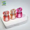 Tubo de Lipstick de Plástico Translúcido con Forma de Corazón Color Macarrón Shanyi Tubo Vacío Tubo de Lipstick Galvanizado Femenino Material de Empaque de Belleza