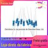 Resistor plug-in de filme metálico de 1W 2W 3W 30K 33K 36K 39K 43K ohm 1% com anel de cinco cores