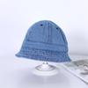 Sombrero de Pescador Cowboy para Niños Primavera Bebé Viaje al Aire Libre Sombrilla Sombrero Protector Solar Sombrero de Cubeta de Moda Casual Coreana para Niños