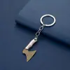 Nuevo Llavero de Mini Hacha Hacha Moral Fu Cuchillo Expreso Cuchillo para Llaves Accesorios Colgantes No Plegables Creativo