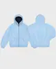 Sudadera con cremallera de marca de moda transfronteriza, nuevo estilo 2025, conjunto deportivo con capucha Hip-Hop