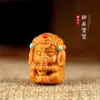 Acessórios Originais Barbie para Bebê Deus Elefante Sândalo DIY Wenwan Acessórios de Madeira Corrente para Celular Pingente Venda por Atacado