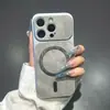 Transforme Instantaneamente em uma Grande Janela com Capa de Celular Magnética com Padrão Jeans Adequada para Apple 17Promax Tendência 15 Sensação de Pele 13/14/16