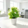 Fornecimento Direto da Fábrica Plantas em Vasos Simuladas 14 Hastes Lírio Perfumado Flores Artificiais Flores Artificiais Ornamento Decoração de Mesa para Casa Flores