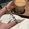 Venta al por mayor del fabricante: Pulsera de Jade Azul Natural Xiaohongshu con Incrustaciones de Plata S925, Diseño Fresco y Delicado
